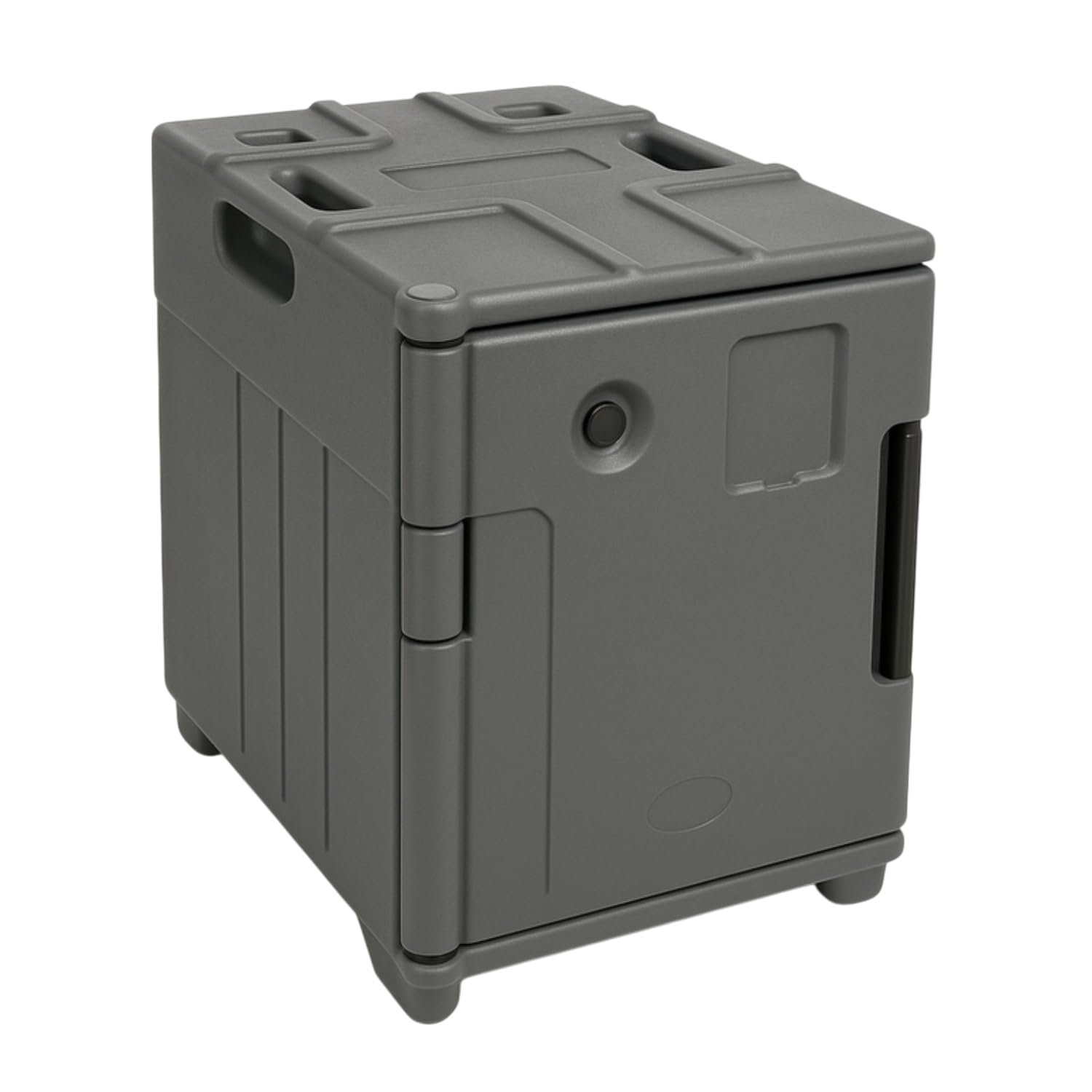 Générique Caja isotérmica GN 1/1 de 90 l - Transporte de alimentos calientes y fríos - Mantenimiento de la temperatura entre 8 y 10 horas - Gris