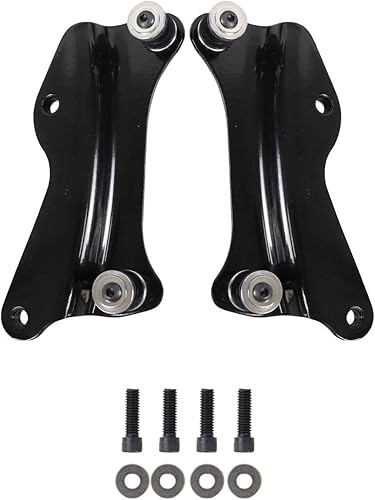 Miniatura 10 de Kits de accesorios de acoplamiento cromados de 4 puntos compatibles con Harley Touring Electra Glide Street Glide Road Glide Road King 2014-2022