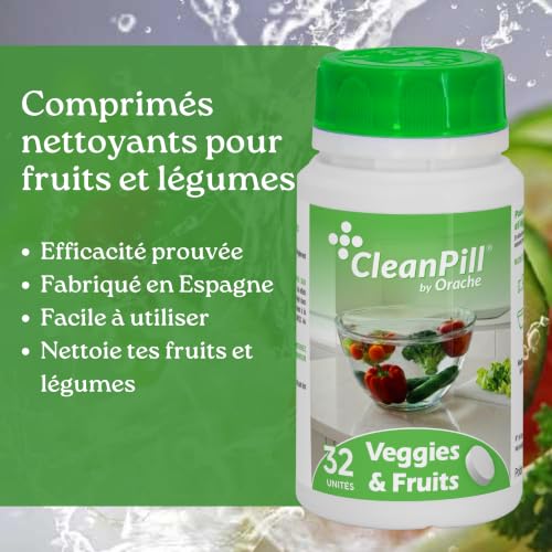 Nettoie en profondeur les fruits et légumes avec le plus grand confort - Cleanpill Veggies & Fruits 160 g – vue 2