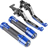 High-End-Materialien: CNC-Verarbeitung Aluminium-Motorrad-Griff-Griff-Stabende, hochwertiges CNC-Aluminium mit hoher Qualität, eloxiert, nicht leicht zu verblassen, nicht rostig.