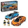 LEGO Speed Champions Lamborghini Revuelto e Huracán STO – Modellini di Auto da Corsa – Macchine Giocattolo con 2 Minifigure dei Piloti – Regalo di Compleanno per Bambini da 10 Anni in su – 77238