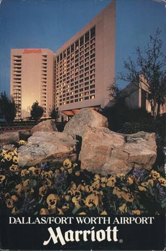 Dallas/Fort Worth Airport Marriott Hotel Irving, Texas TX Original Vintage Postcard