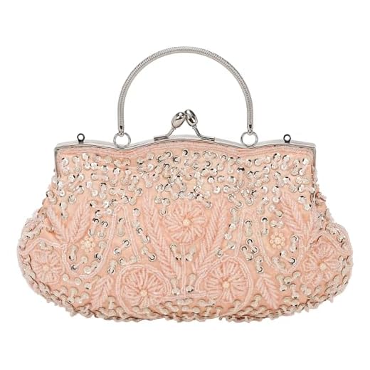 DTGN Bolsa clutch à noite, bolsa de mão, bolsa transversal, carteira para mulheres, formal, casamento, clube, festa, Champanhe