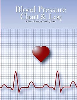 Paperback Blood Pressure Chart & Log: A Blood Pressure Tracking Book (8.5"x11") Book