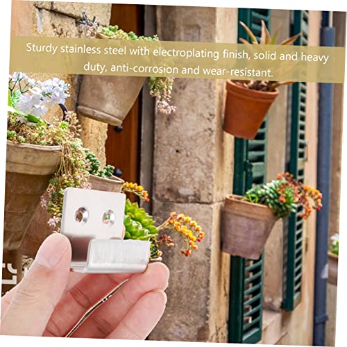 Image of ORFOFE 8pcs Picture Frame Hanging Hardware Double Hole Hangers Hanger Screws for Wall Decor
