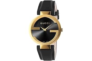Reloj Gucci Para Hombre Interlocking GRAMMY Special Edition Black Unisex
