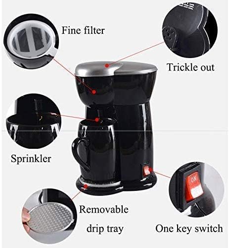 Cafetera Automática de Goteo 140ml, 300W, Café en 3 Minutos miniatura 7