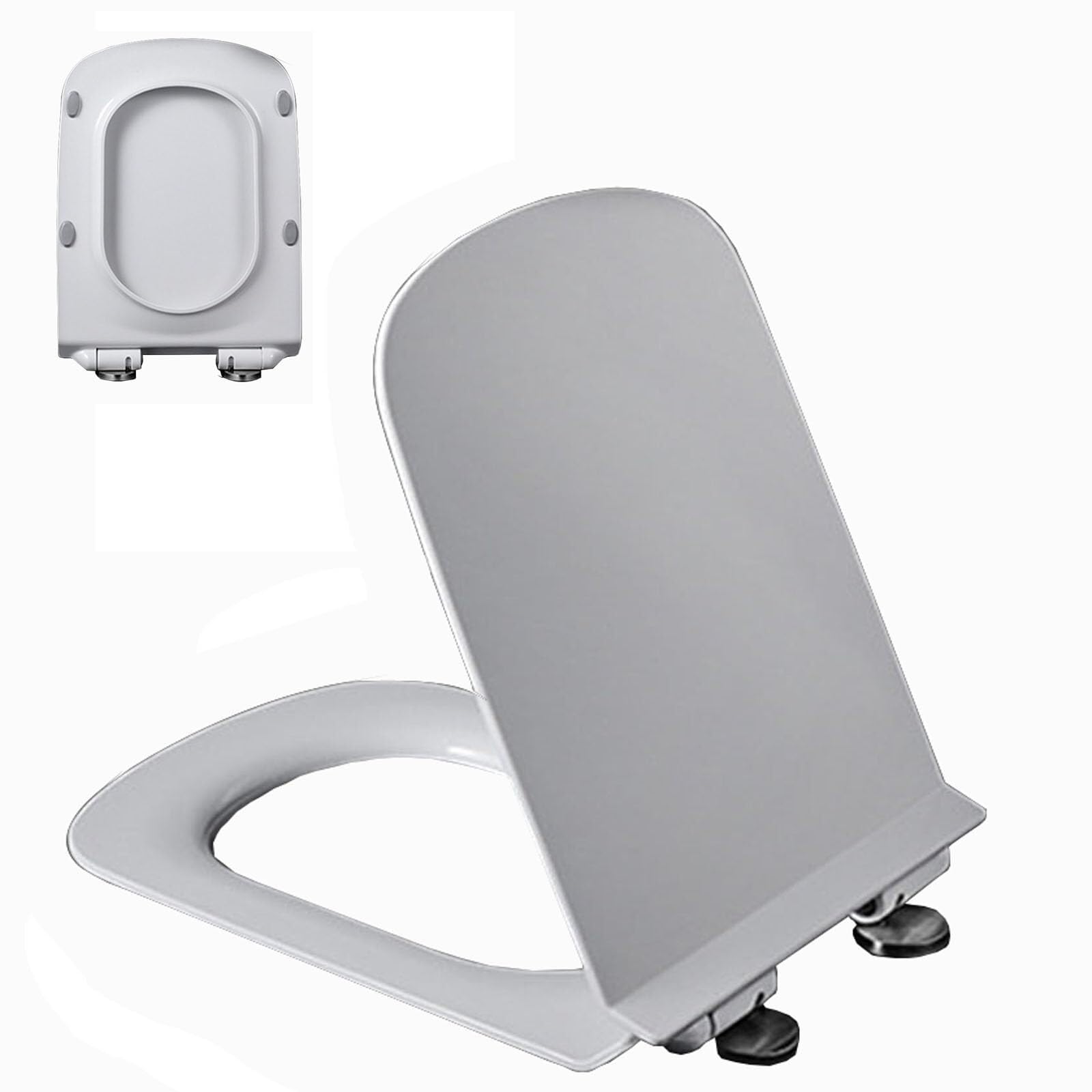 Abattant de toilette pour une salle de bain parentale calme et moderne