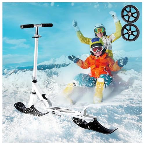 Plegable 2 en 1 Scooter con Dos Ruedas Altura Ajustable 150 Kg De Carga Patinete Urbano para Niños y Niñas de 3 a 15 Años Ideal para Deportes Al Aire Libre