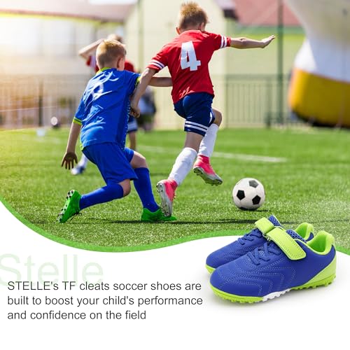 Stelle Baseball Cleats Girls Boys Soccer Shoes Futsal Multi-Sport(BU,1ML) by Stelle - Used condition - Image 5