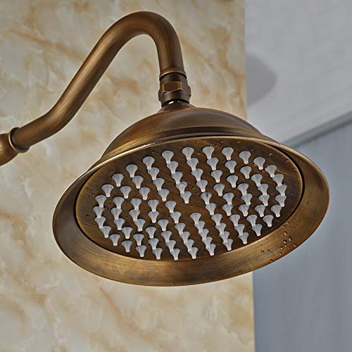 Douche effet de pluie laiton rétro pour salle de bain - 2