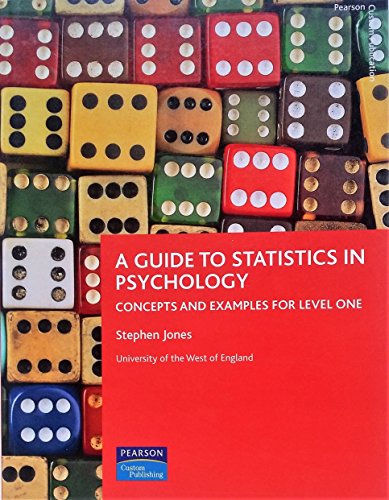 Image of A Guide to Statistics in Psychology, Concepts & Examples for Level One