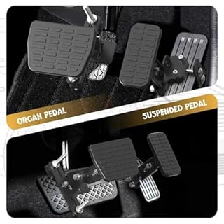 OceanicEcho Gas and Brake Pedal Extenders for Short Drivers | Fits Cars, Go Kart, Ride-On Toys | Adjustable Length & Angle for Auto Vehicles Brake & Accelerator Pedals (Comfortable)