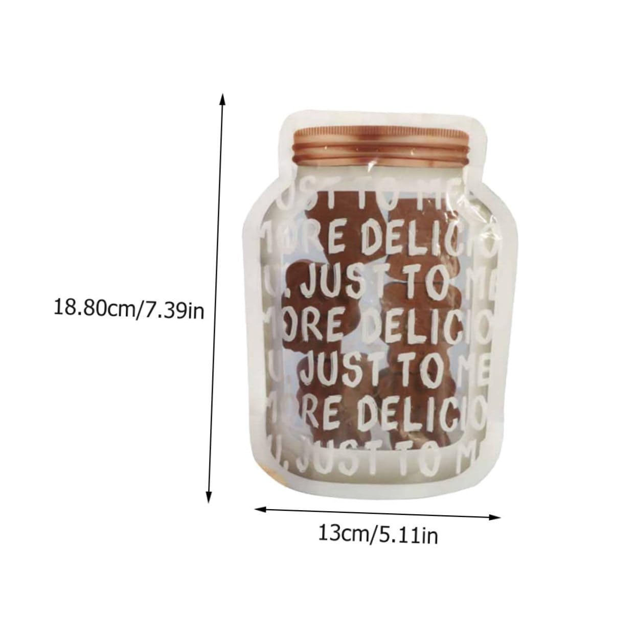 Mikinona Facial Makeup Puff Box 12pcs Bear Cookie Design Soft Fluffy Washable Reusable Ideal for All Ages