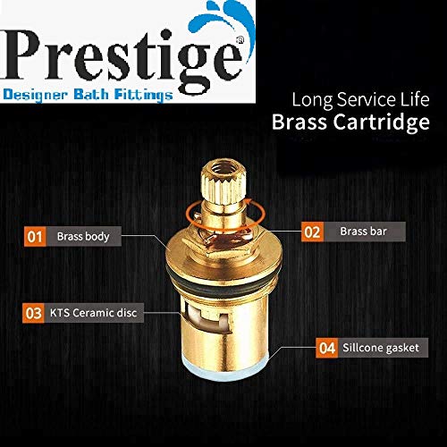 Image of Prestige Ocean Angle Cock Ocean Angle Cock Chrome Silver platet Tap Faucet Bib Cock Angle Cock Pillar Tap Angle Cock Faucet (Wall Mount Installation Type)