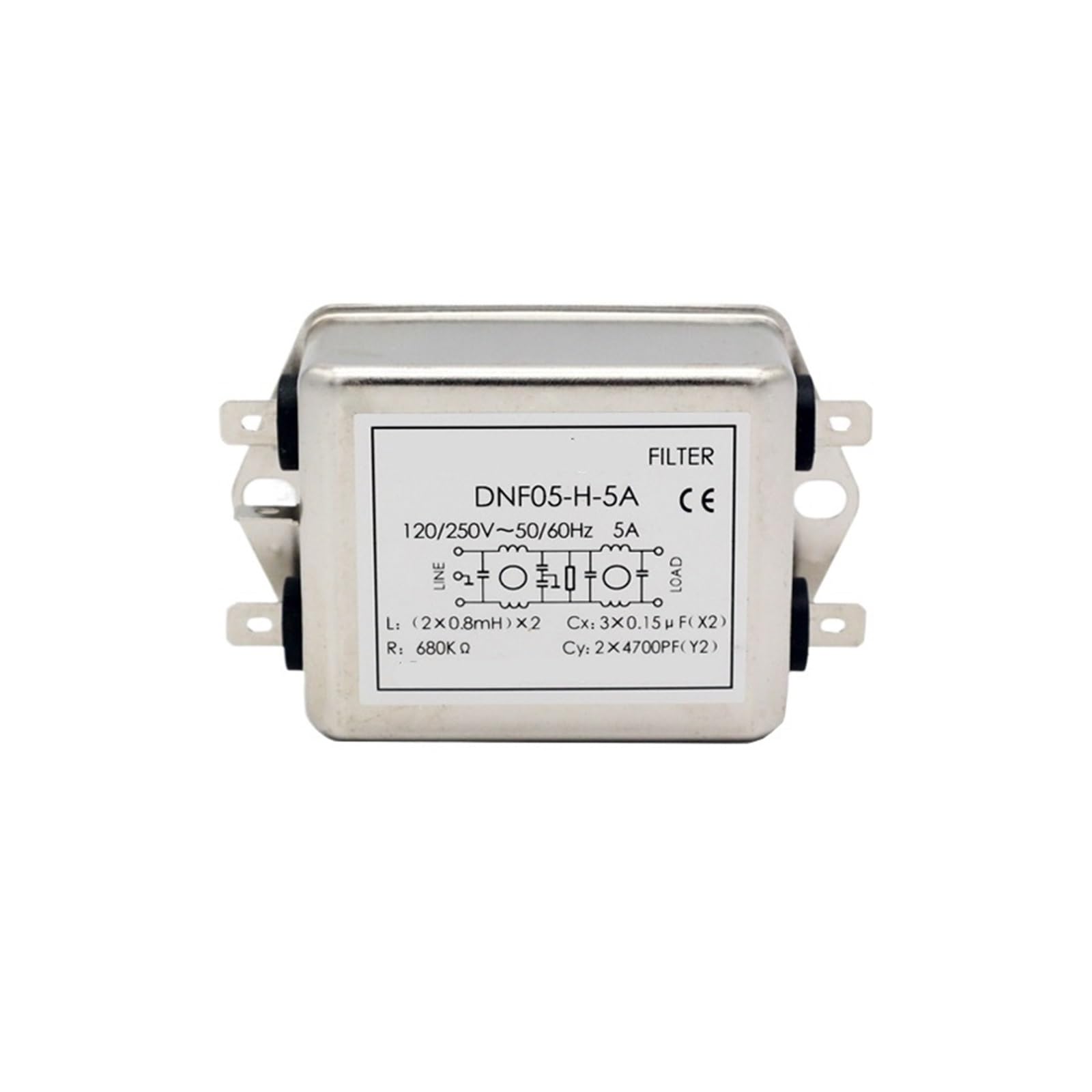 Power filter 220V anti-interference DNF05-H-10A/15A DNF05-20A(DNF05-H-5A)