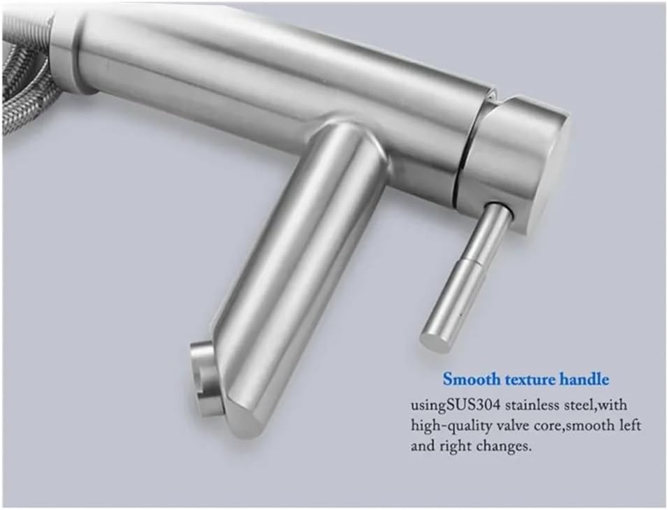 Matte Black Bathroom Basin Faucet Deck Mounted Short Hot And Cold