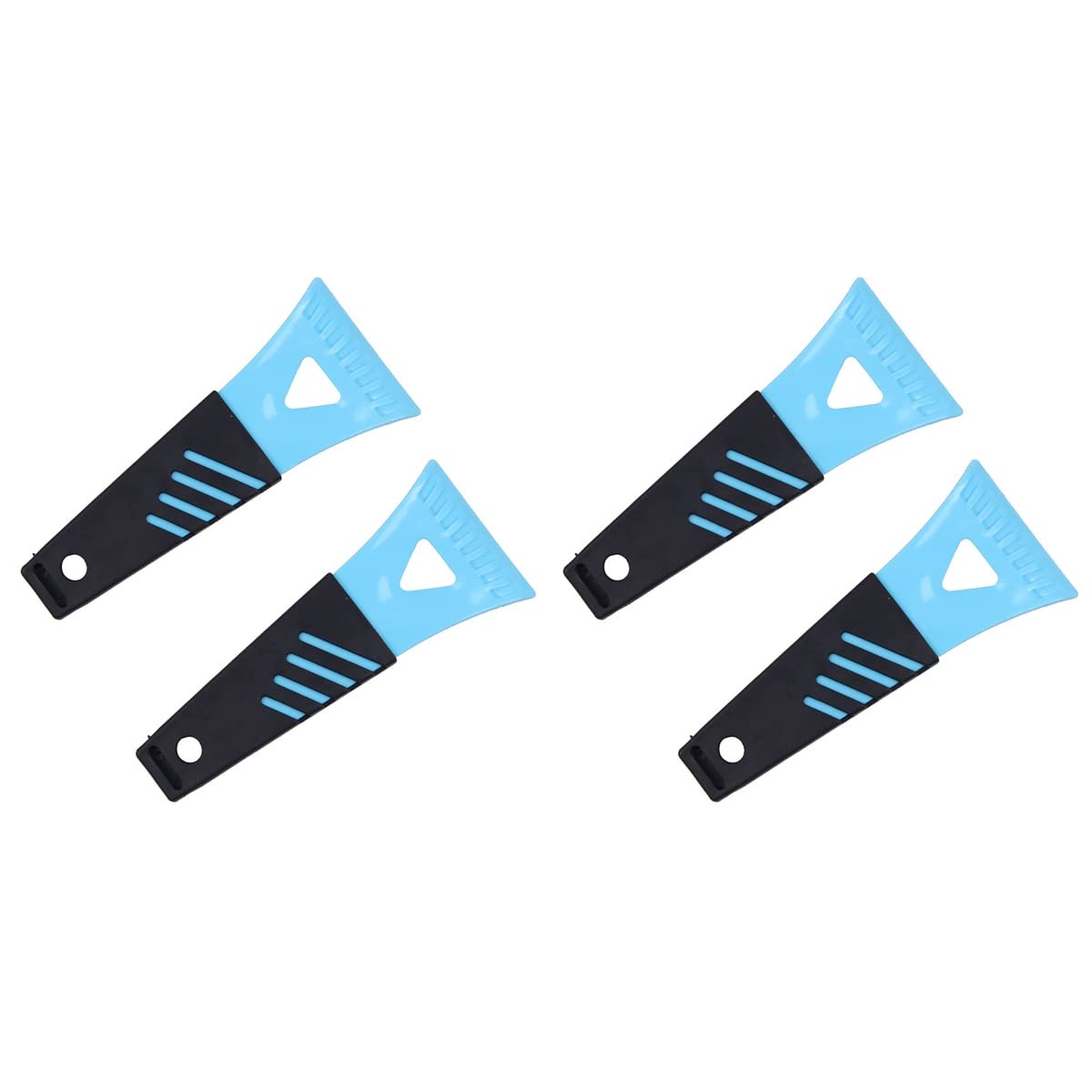 4 Pcs Mini Plastic Spatula Car Necessities Ice Scraper Mininfridge Windshield Snow Wiper Plastic Defroster Handheld Ice Snow Fridge Mini Snow Cleaning Tool Manual Snow Scraper Pp