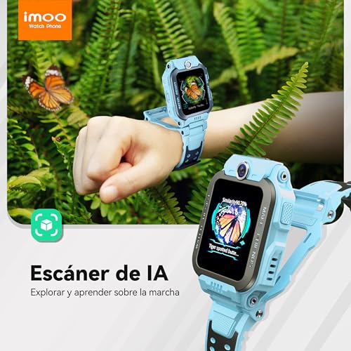 Miniatura 8 de Imoo Z7 Reloj Inteligente Para Niños Con Video Bidireccional, Llamada Telefónica, Gps, Localización En Tiempo Real Y Resistencia Al Agua Ipx8 Azul