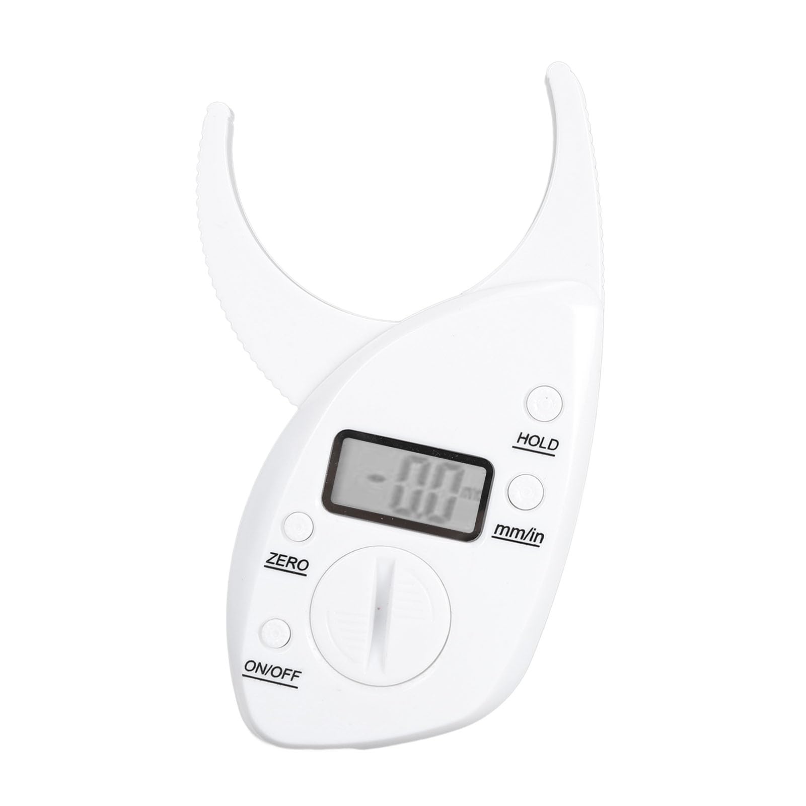 Fdit Calibro Digitale per Grasso Cutaneo LCD, Calibro Professionale per Grasso Corporeo per Donne e Uomini, Calibro Portatile Accurato per Plicometria con Design Compatto