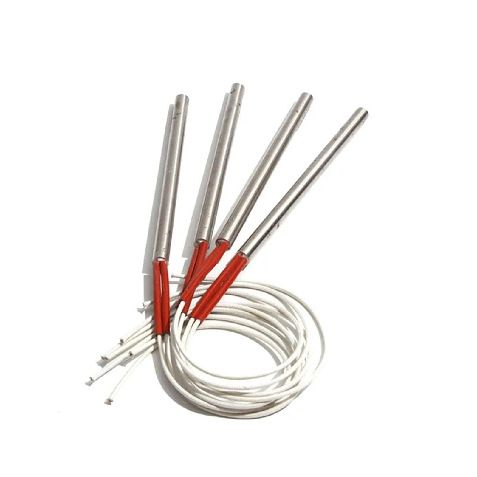 110V 220V 380V 8MM Edelstahl-Heizpatrone 300W-340W Heizelementstab 120/125/128/130/135MM 5St(380V,310W 8x125mm)