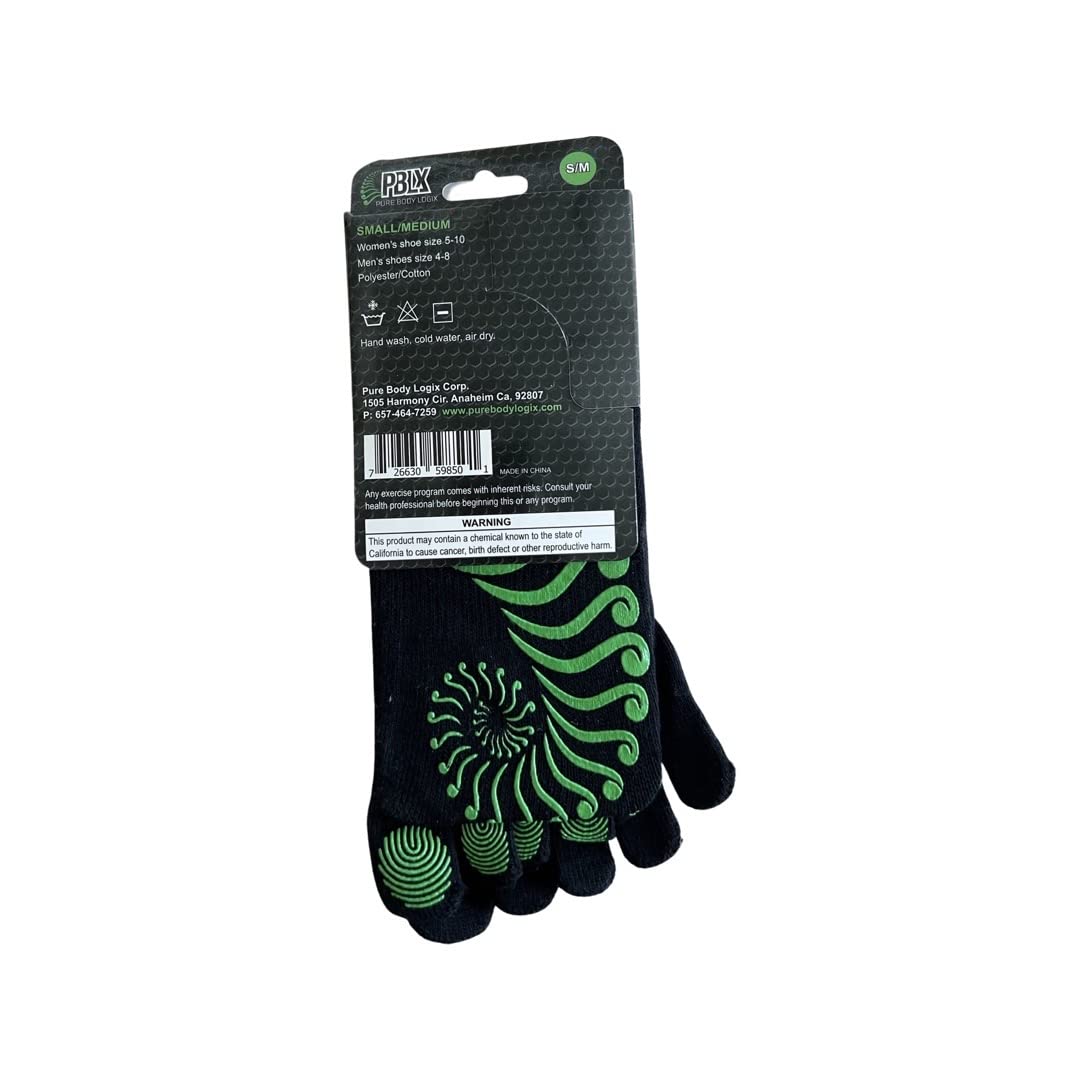 PBLX Yoga Socks SM with toes