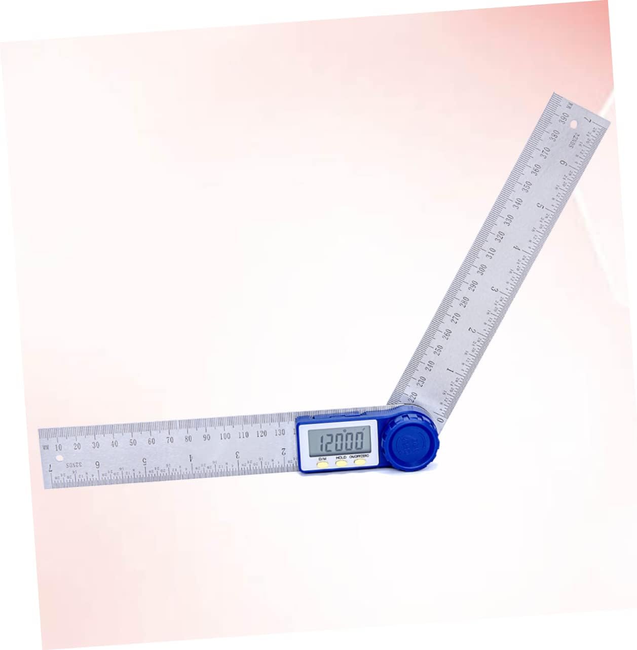 Digital Angle Protractor Portable Level Ruler with Scales for Accurate Measurements Durable Woodworking Tool for Home and Architect Use