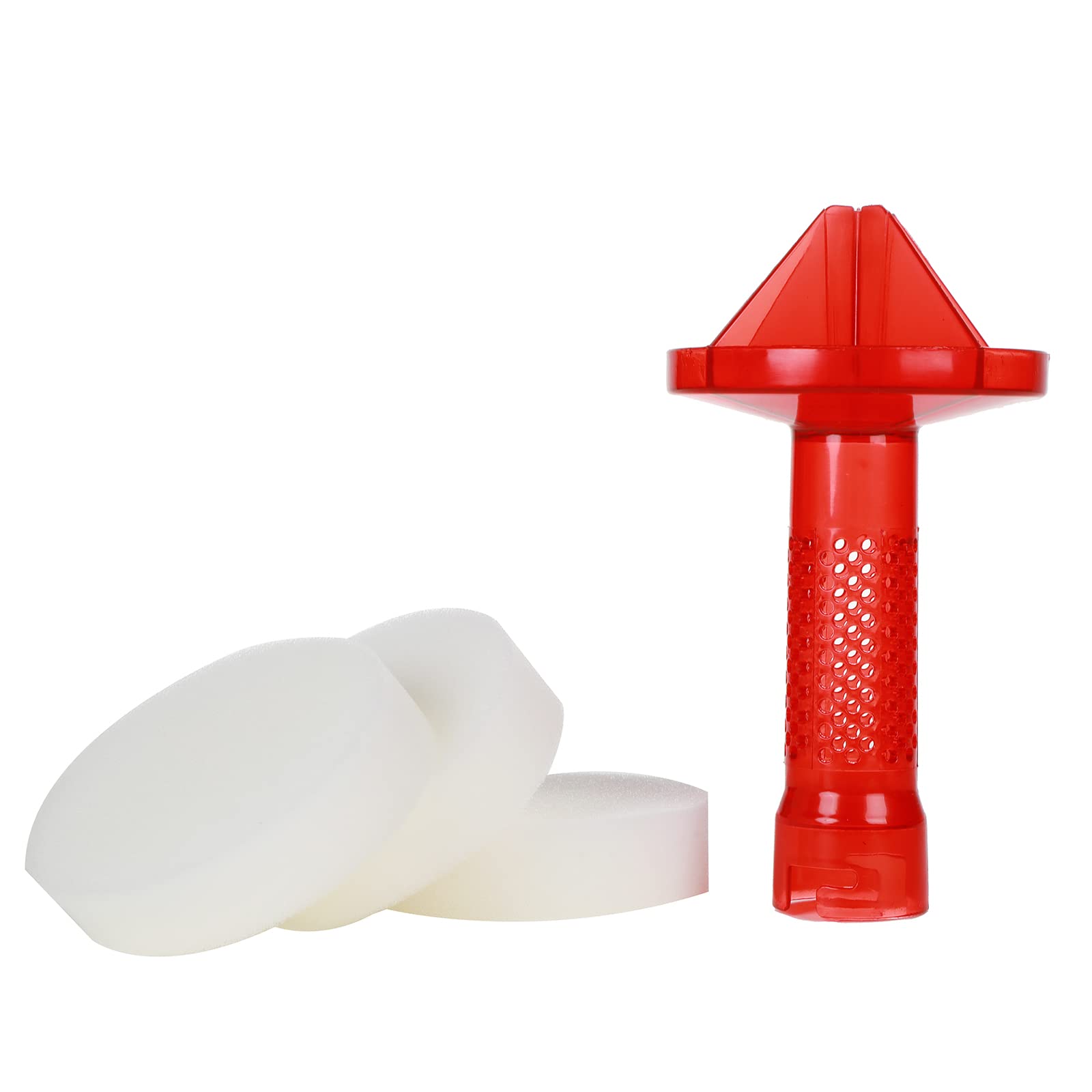 3pcs Foam Filters & 1pc Dirt Cup Baffle Replacement Compatible With Hoover Linx Platinum Cordless Stick Vacuums BH50010 & BH50015, Compare to Part No. 517758001 & 517758003