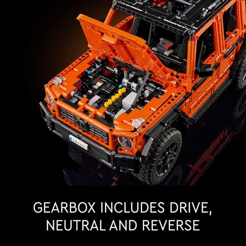 Image of LEGO Technic Mercedes-Benz G 500 Professional Line Car Building Set, G-Wagon Model Car Gift for Adults, 4X4 and Off-Road Vehicle, Mercedes-Benz Collectibles and Merchandise, 42177