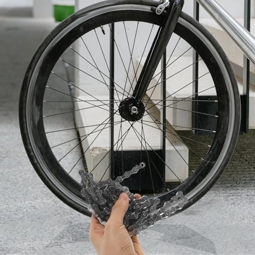 Chaîne de vélo de remplacement VTT en métal robuste POPETPOP