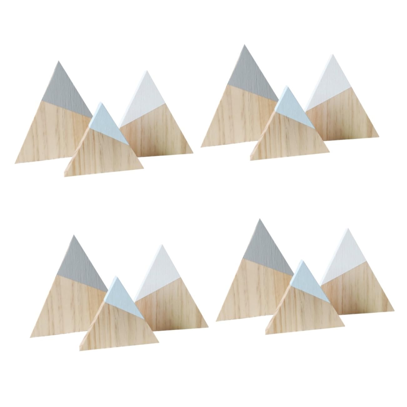 Décoration de pour étagères salon et chambre : kit de 12 pièces rustiques de table