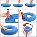 Kovira Inflatable Donut Ring Cushion with Pump & Travel Bag - Diameter 38cm/15 inches - Orthopaedic Pillow Seat for Coccyx, Haemorrhoids, Tailbone Pain, Prostate & Sores - for Home, Car, Office