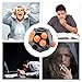 VCOSTORE Dodecagon Fidget Toys Cube - 12 Sided Fidget Toy Depression Anti,Stress and Anxiety Relax Great Fidget Toys for Adults Kids with OCD,ADD, ADHD, Autism(Black Orange)