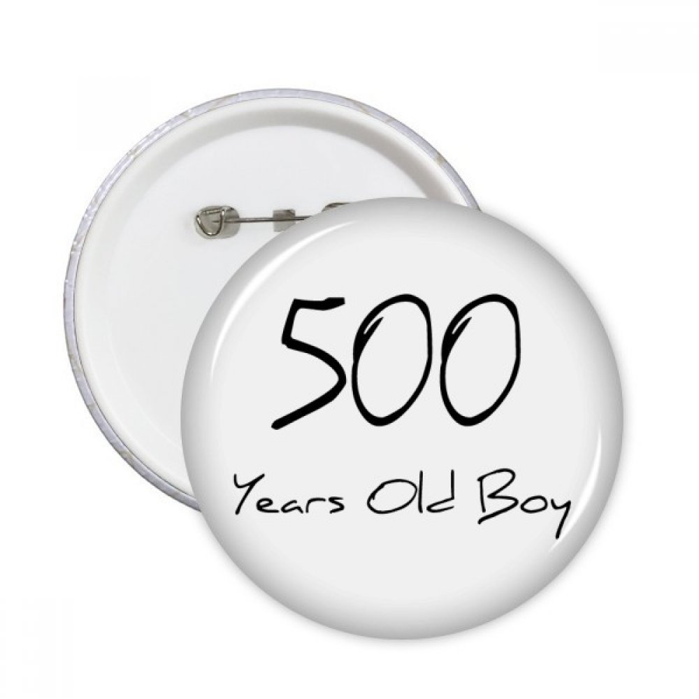 Bouton Boy Badge vêtement multicolore, lot de broches rondes pour décoration et customisation - 3