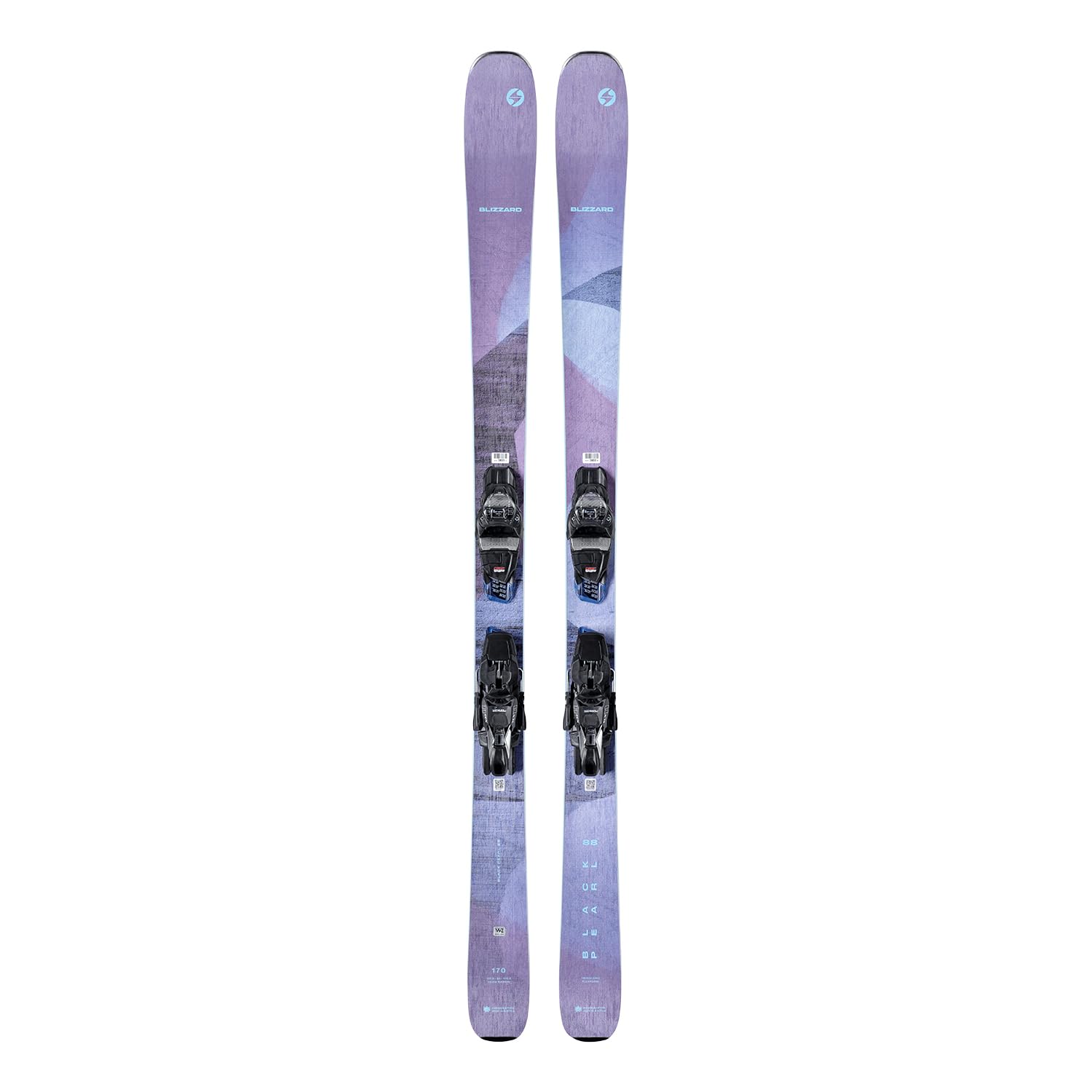 Blizzard - Pack De Ski Black Pearl 88 D + Fixations Tcx11 Green Femme - Femme - Taille 146 - Vert