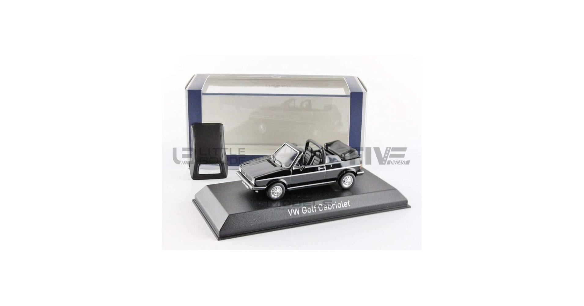 Amazon | ノレブ 1/43 VW ゴルフ カブリオレ 1981 ブラック 完成