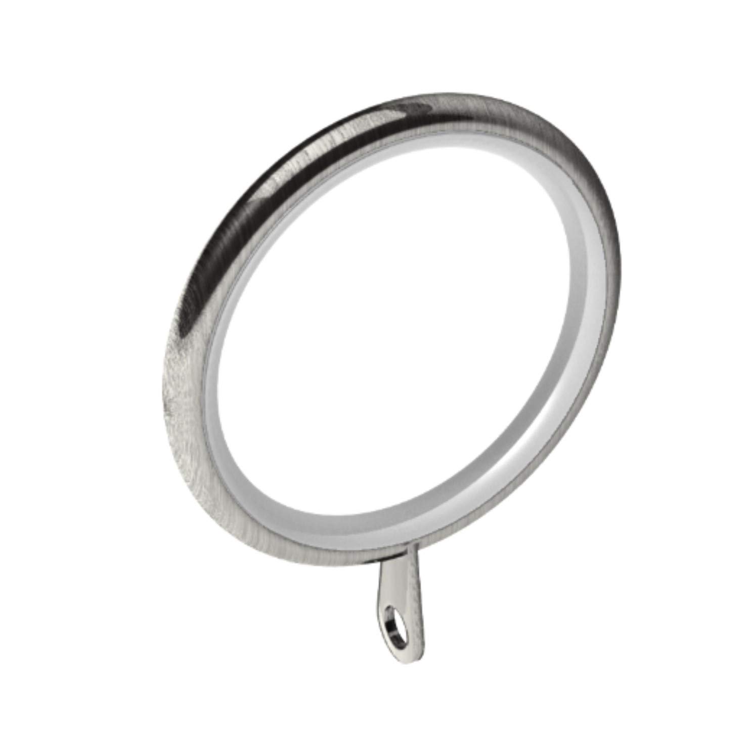 Swish Satin Steel Elements 35Mm Lined Ring, Pack Of 12 (Satin Steel)