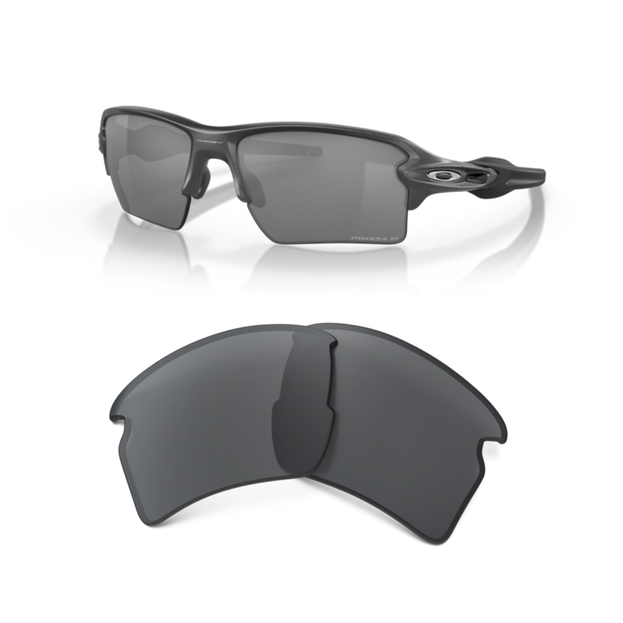 Authentic Flak 2.0 XL OO9188 REPLACEMENT Lenses+ Bundle Microfiber Pouch -FRAMES NOT INCLUDED