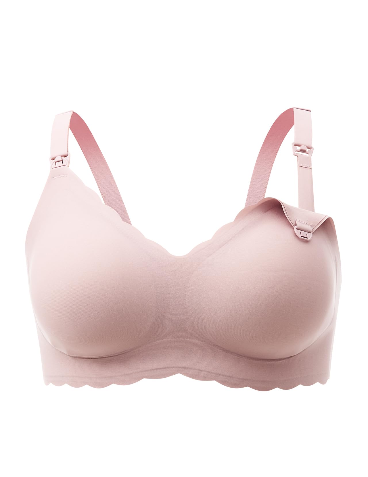 LupantteSeamless Maternity Bra Wireless Pregnancy Bras Comfort Sleep Bralette