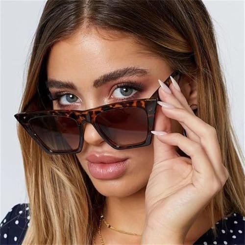 SORVINO Cateye Square Sunglasses for Women Men Trendy Retro Classic Vintage Square Sunglasses Black3