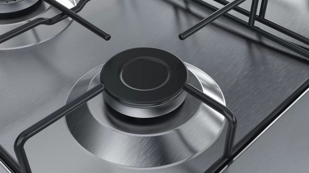 Bosch - Piano cottura a gas PGH6B5B80 Finitura acciaio inox da 60cm