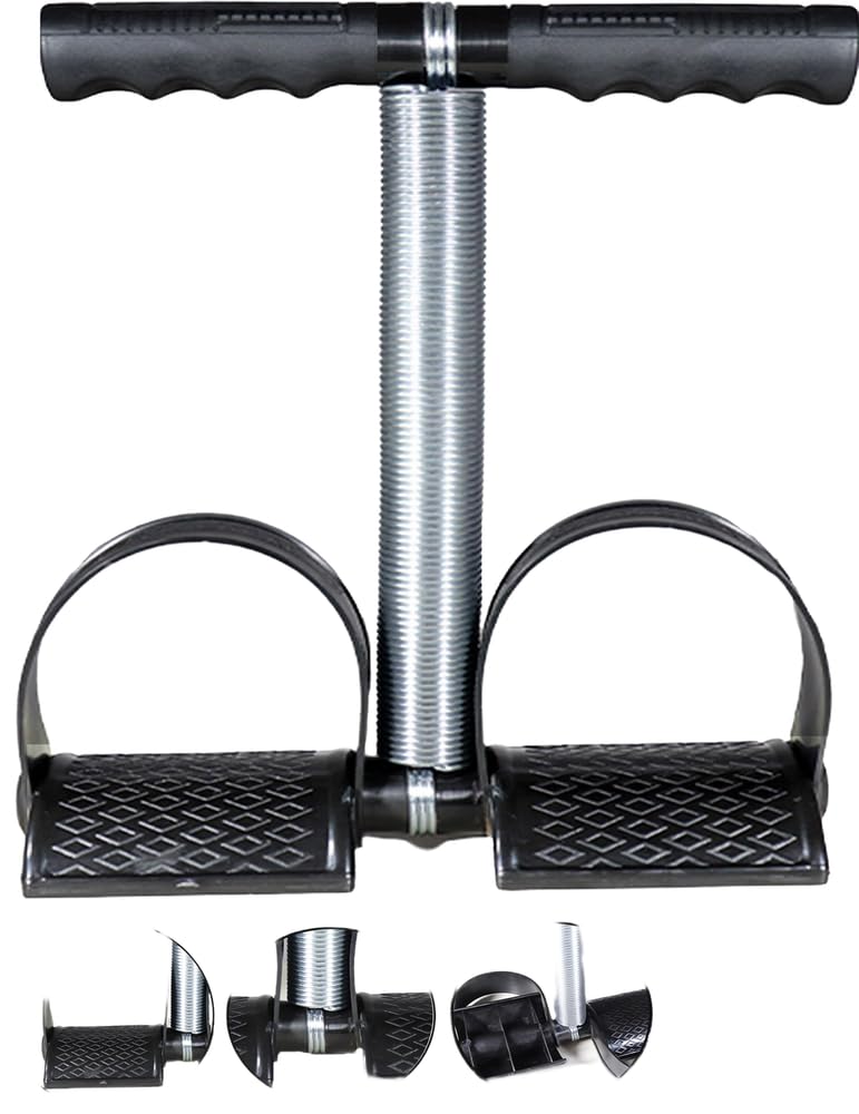 Owlix Single_Spring_Tummy_Trimmer Ab Exerciser (Black)-picture-15