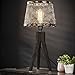 Produktbild Famlights Industrie Tischlampe vintage Holz Wohnzimmerlampe / Nachttischlampe Vintage Landhaus Industrial retro Schlafzimmer Wohnzimmer / Steampunk Tischleuchte / designer Stehlampe Tischlampe e27