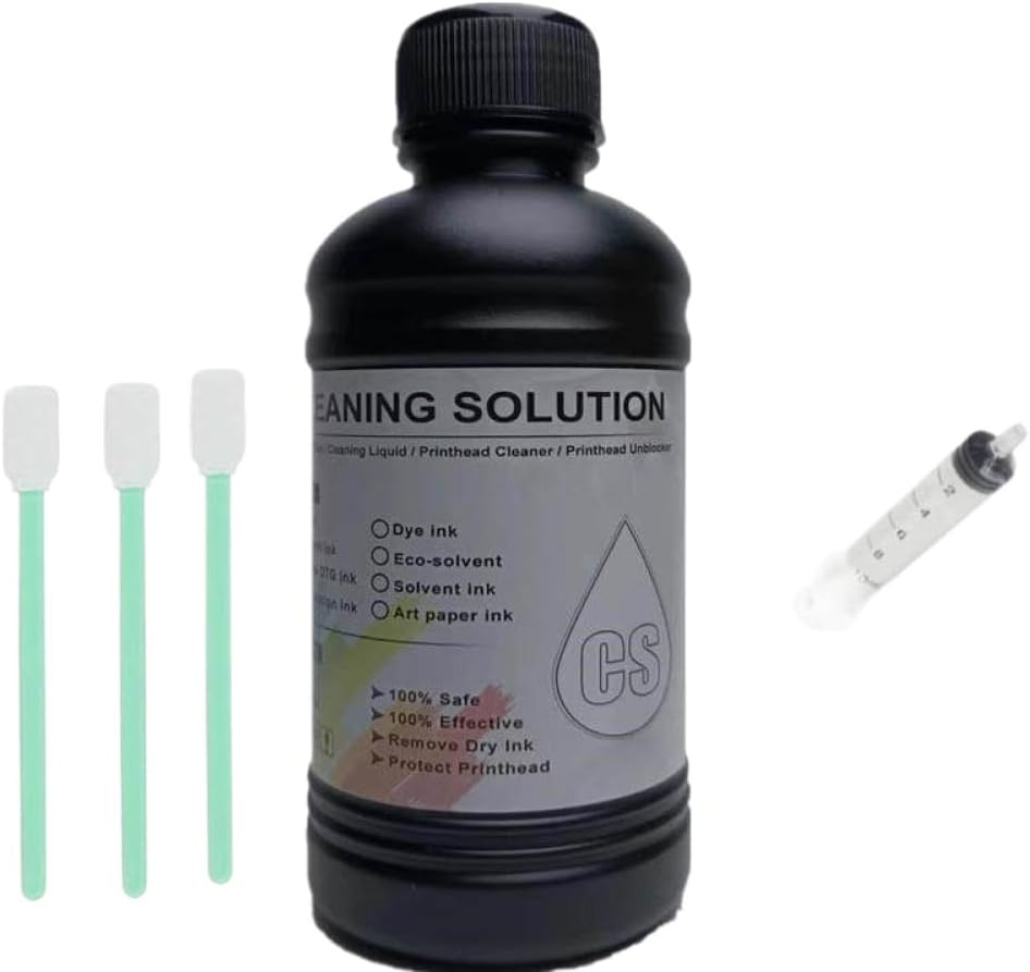 Cleaning Liquid 250ML Compatible With Roland Mimaki Printer Printhead Cleaning Solution Ink Cleaner(100ml)