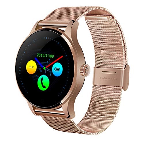 Xinjieda ZYElroy Reloj Elegante K88H Ritmo cardíaco Bluetooth Remoto SmartWatch Aptitud Deportivos...