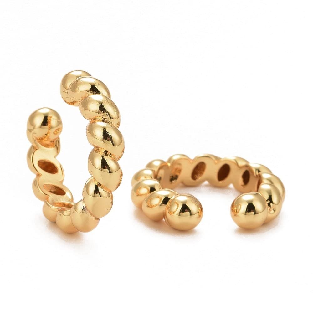 Via Mazzini Fashionable Gold Plated Twisted Clip-On Ear Cuff Earrings For Men And Women (ER2086) 1 Pair (B0BQ3JQRR7) Amazon Price History, Amazon Price Tracker
