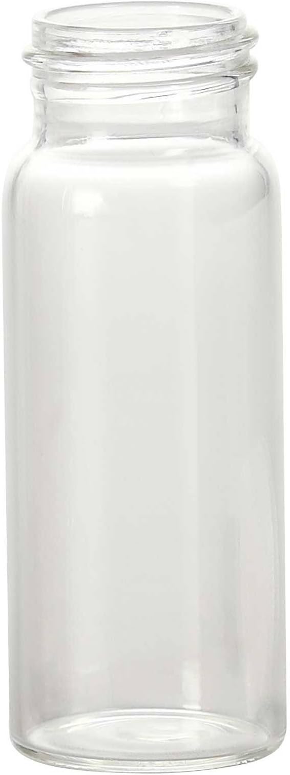 TC2441A EPA Screw Neck Vial, 27.5 x 95 mm, 1St Hydrol. Class, 40 mL (Pack of 100)