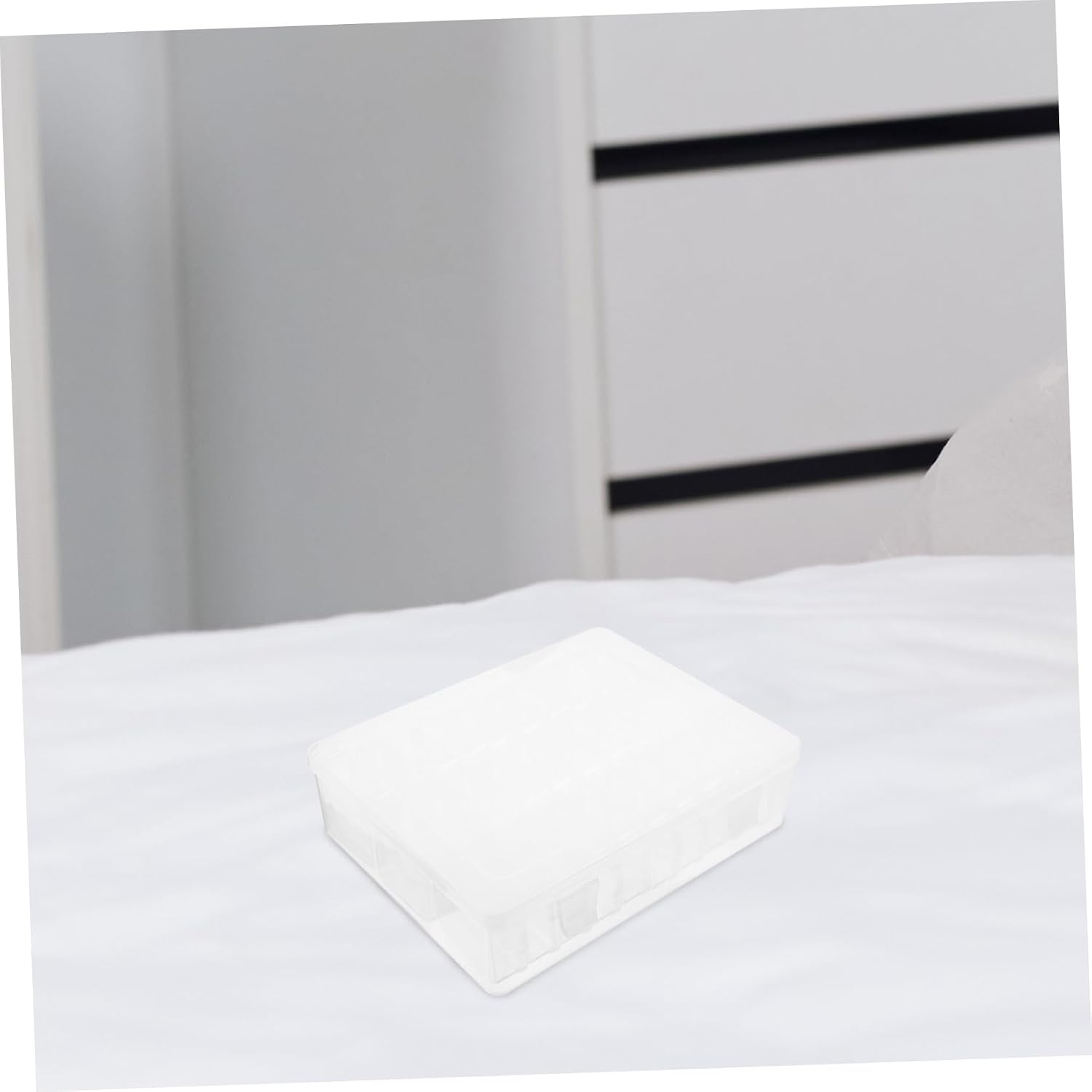 SOLUSTRE Storage Containers Plastic Storage Box for Bead Organizers Art Supplies and Nail Art