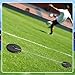 Soulchen Athletic Field Layout Systems Football Layout Kits Soccer Field Marking Kit for Football, Baseball Soccer Other Sports