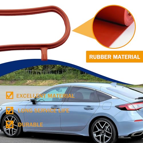 Image of 4PCS Engine Intake Manifold Gasket Fit for Honda CR-V Accord Civic 1.5L 2016 2017 2018 2019 2020 2021 2022 Rubber Material Replace for 17105-5AA-004 171055AA004